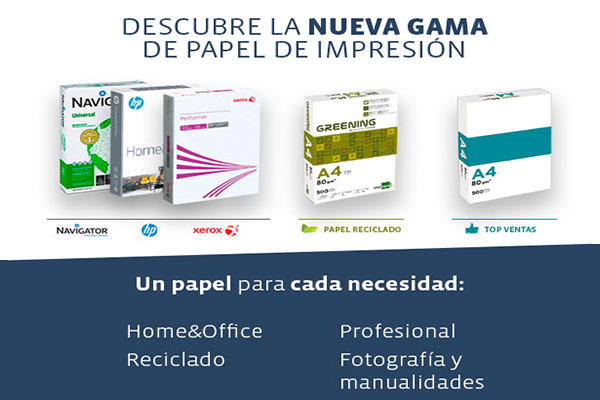 ofertas de papel